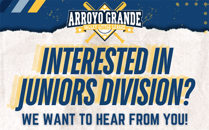 2026 JUNIOR DIVISION!